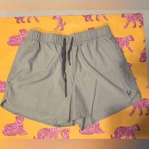 Huk Women's pursuit volley swim Gray Shorts